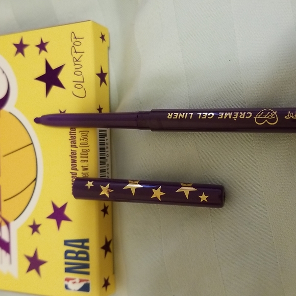 colourpop nba lakers palette and liner - Picture 4 of 4